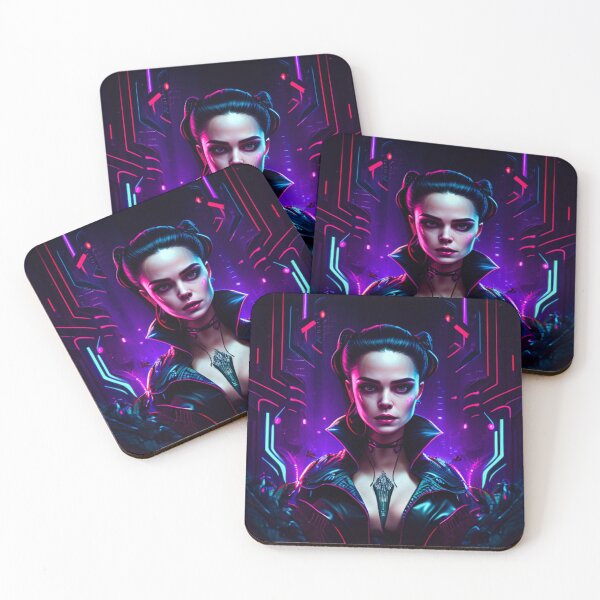 Item preview, Wednesday Addams Cyberpunk designed and sold by FattoAMano.