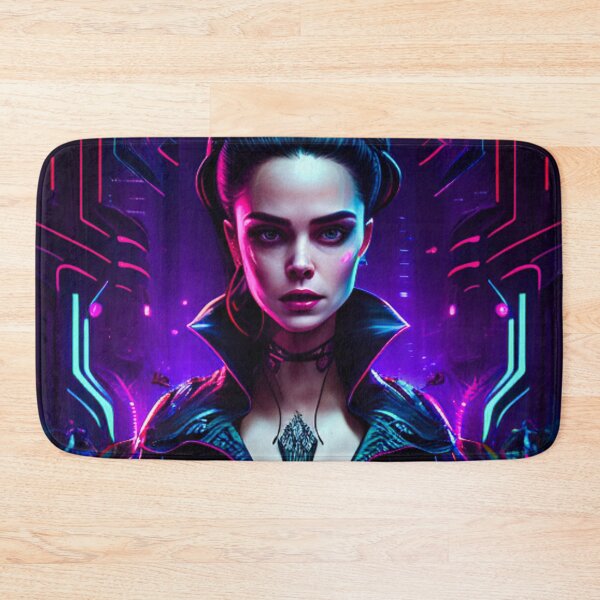 Item preview, Wednesday Addams Cyberpunk designed and sold by FattoAMano.