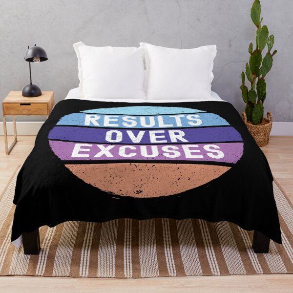 Item preview, Results Over Excuses design designed and sold by world-of-words.