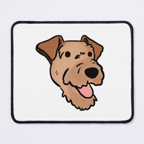 Item preview, Irish terrier dog cute illustration  designed and sold by Yarafantasyart.