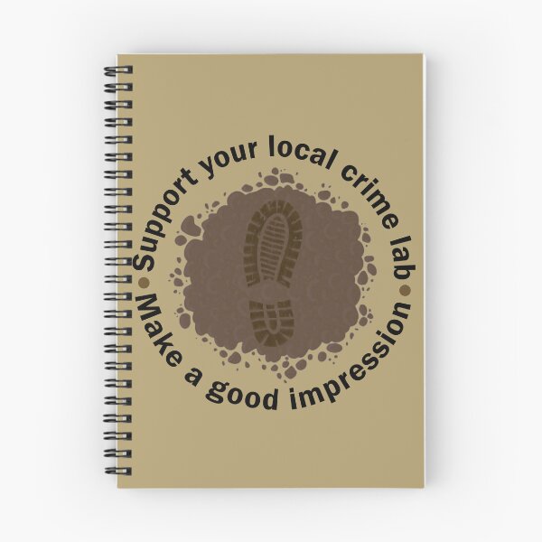 Item preview, Support Your Local Crime lab make a good impression designed and sold by estev.