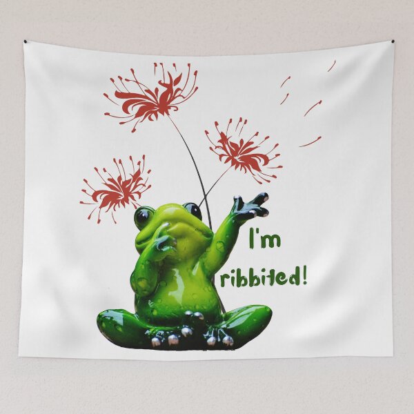 Item preview, I'm ribbited. For the love of frog! designed and sold by courtney petersen.