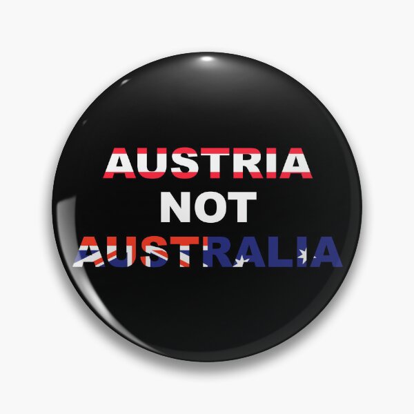 Item preview, Austria Not Australia designed and sold by NessiCreates.