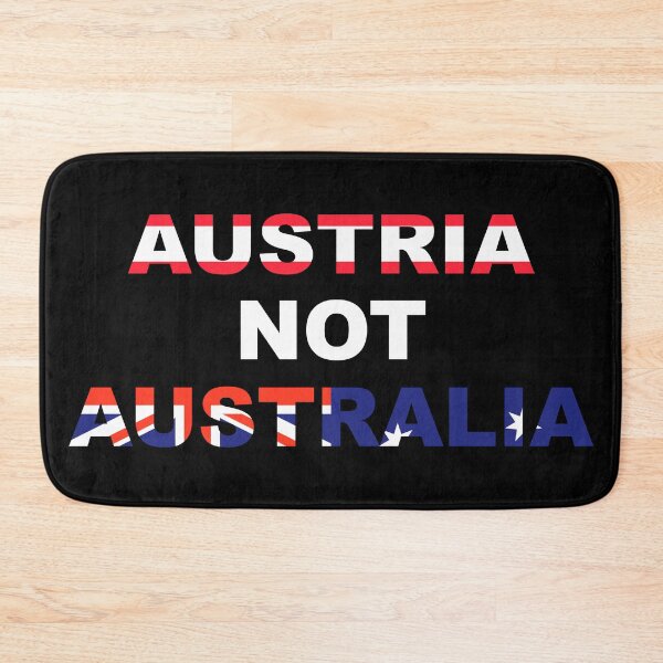 Item preview, Austria Not Australia designed and sold by NessiCreates.