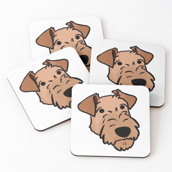 Item preview, Irish terrier dog cute illustration  designed and sold by Yarafantasyart.