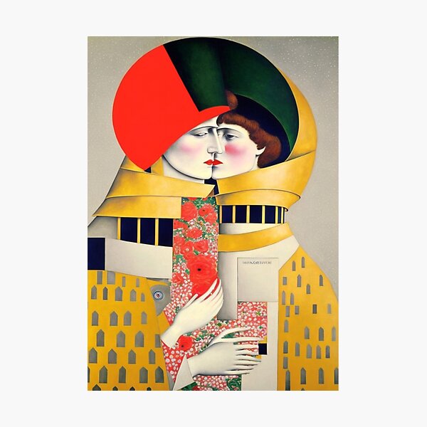 Item preview, Le baiser Mixed Art designed and sold by Rohovenko.