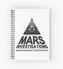 Mars investigation Spiral Notebook