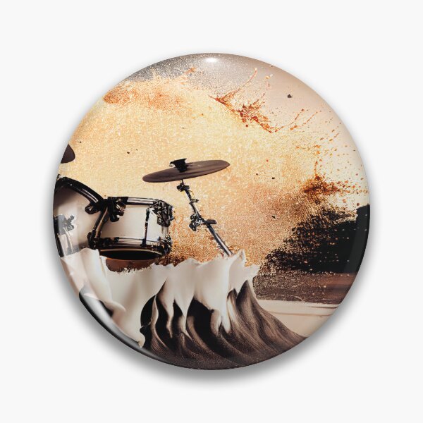 Item preview, Drummer ArtWork With Water Splashing In The Desert designed and sold by Unwind-Art-Work.