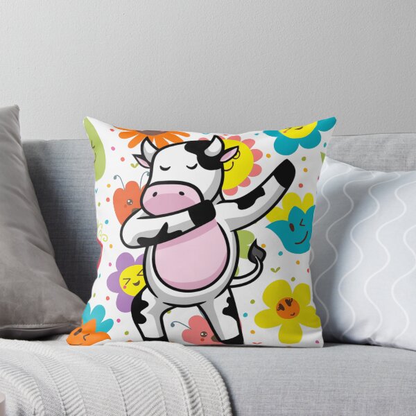 Item preview, Dabbing with me daisies - cute floral cow flower aesthetic, cool cow farmyard animal designed and sold by Flowerartlovers.