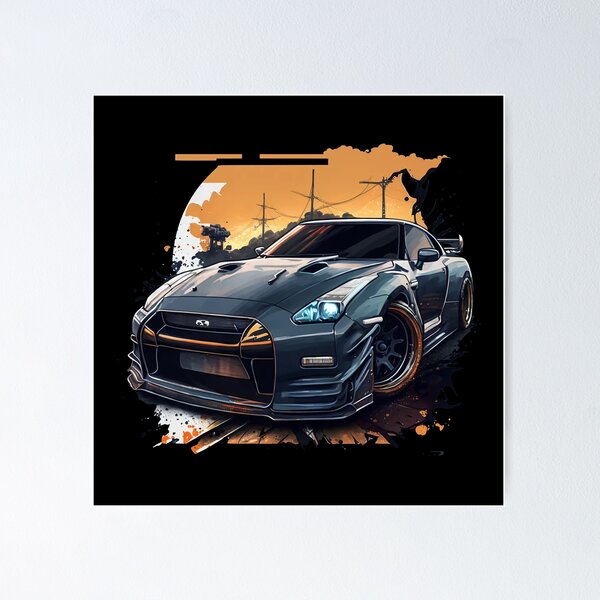 R35 GT-R 販売店用ポスター　photo R35 GT-R 販売店用ポスター photo 日産 GT-R ポスター R35 GT-R 販売店