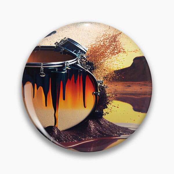 Item preview, Drummer ArtWork With Water Splashing In The Desert designed and sold by Unwind-Art-Work.