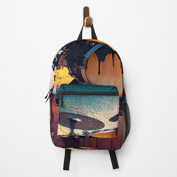 Item preview, Drummer ArtWork With Water Splashing In The Desert designed and sold by Unwind-Art-Work.