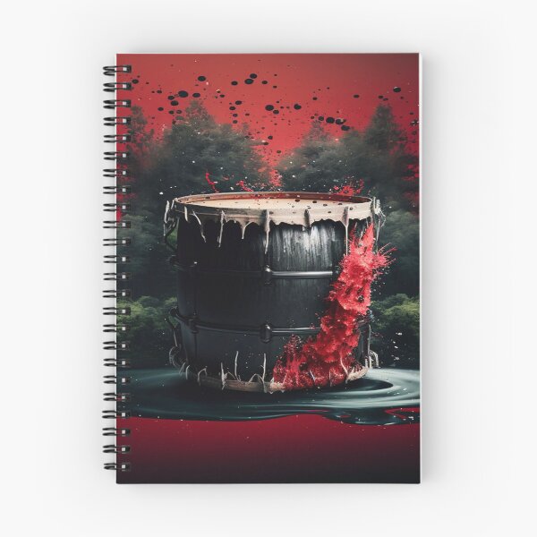 Item preview, Drummer ArtWork With Water Splashing In The Forest designed and sold by Unwind-Art-Work.