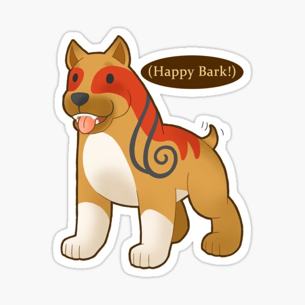 Happy Bark! Sticker