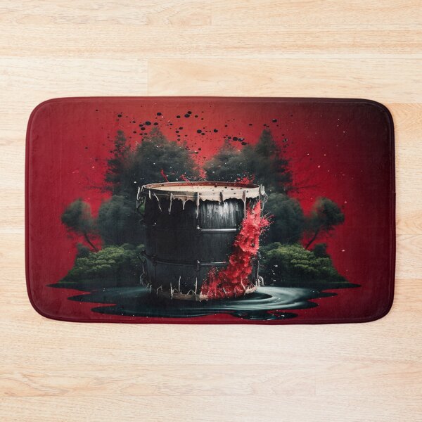 Item preview, Drummer ArtWork With Water Splashing In The Forest designed and sold by Unwind-Art-Work.