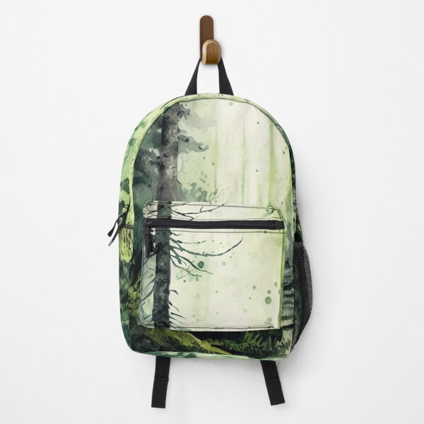 Item preview, green forest Watercolor designed and sold by shokA Design.