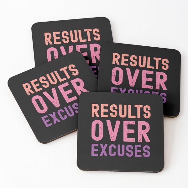 Item preview, Results over Excuses designed and sold by world-of-words.