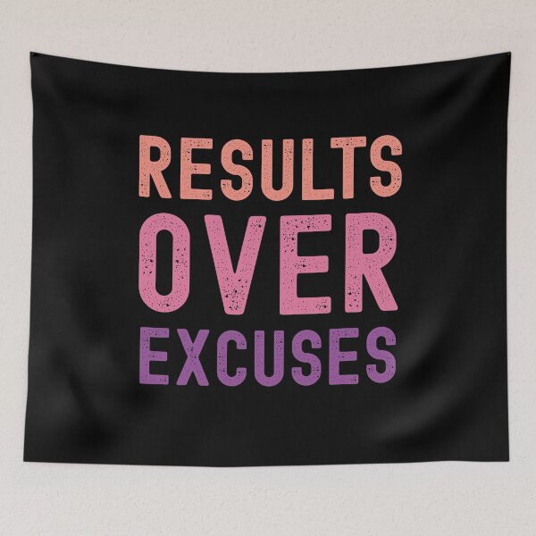 Item preview, Results over Excuses designed and sold by world-of-words.