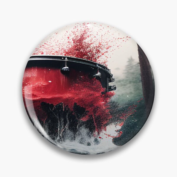 Item preview, Drummer ArtWork With Water Splashing In The Forest designed and sold by Unwind-Art-Work.