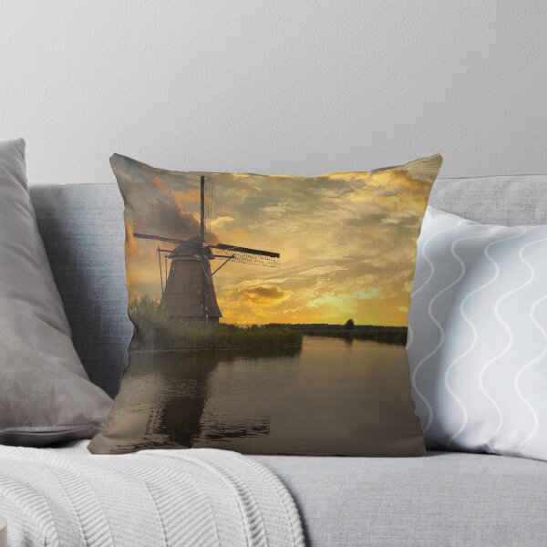 Item preview, Dutch Windmill at Sunset designed and sold by Yannik Hay.