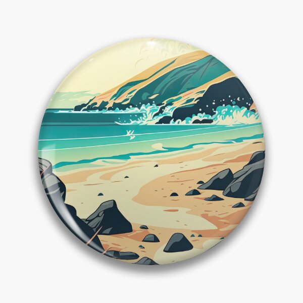 Item preview, Cornish beach designed and sold by Cydermann.