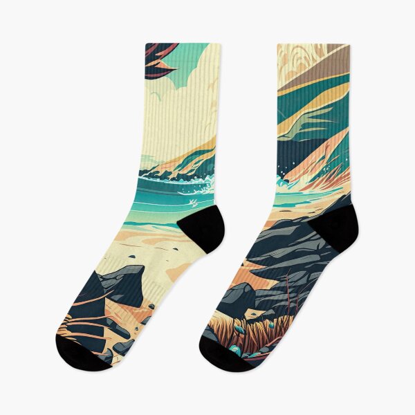 Item preview, Cornish beach designed and sold by Cydermann.