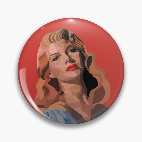 Item preview, Young Rita Hayworth Hand Drawn Digital Art  designed and sold by Lartheviking.