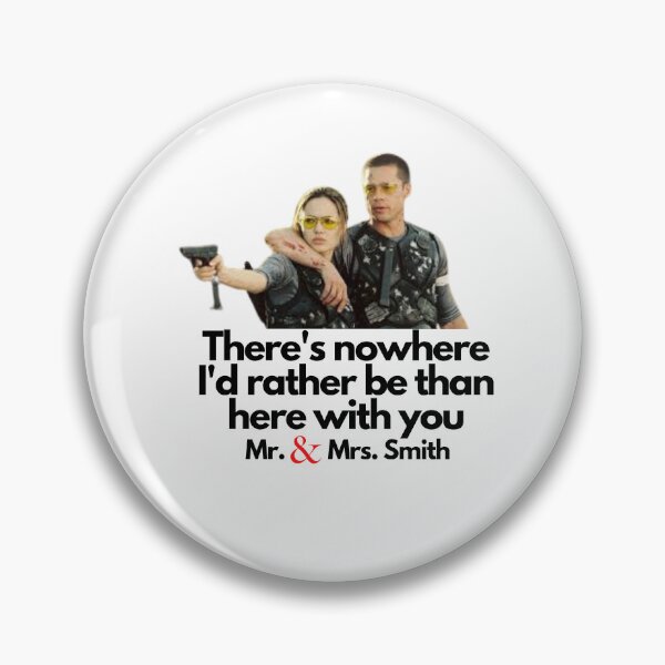 Item preview, Mr. and Mrs. Smith Quote designed and sold by Rileyjoel2003.
