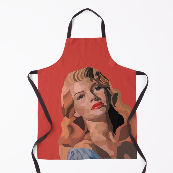 Item preview, Young Rita Hayworth Hand Drawn Digital Art  designed and sold by Lartheviking.