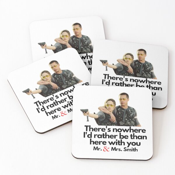 Item preview, Mr. and Mrs. Smith Quote designed and sold by Rileyjoel2003.