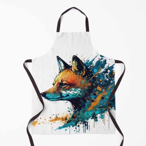 Item preview, Paint splatter fox - pop art designed and sold by Artxplor.