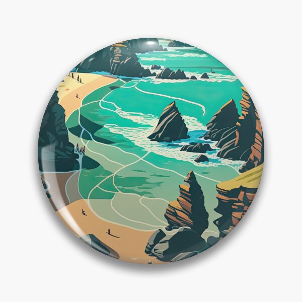 Item preview, Cornish beach in summer designed and sold by Cydermann.