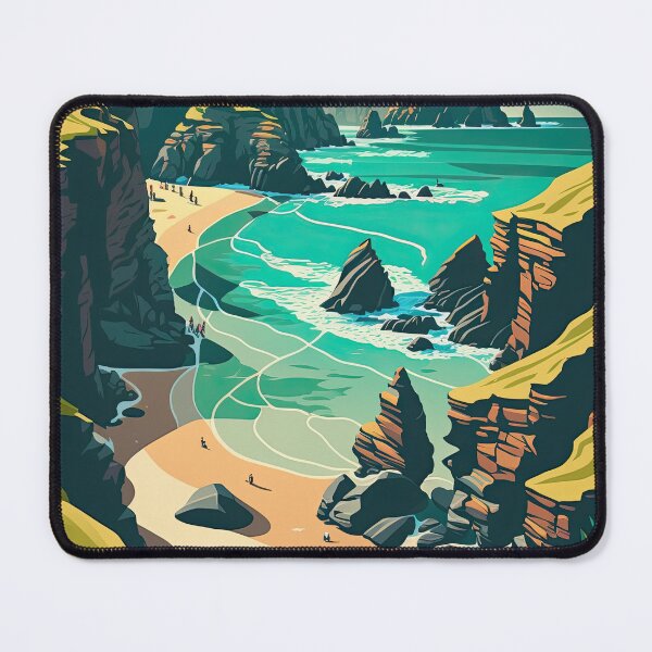 Item preview, Cornish beach in summer designed and sold by Cydermann.