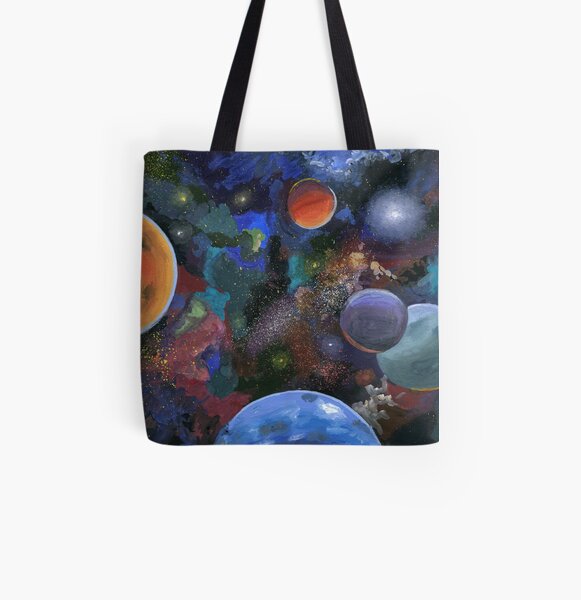 Space All Over Print Tote Bag