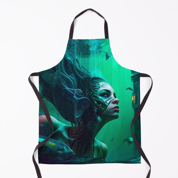 Item preview, Futuristic Mermaid designed and sold by FattoAMano.
