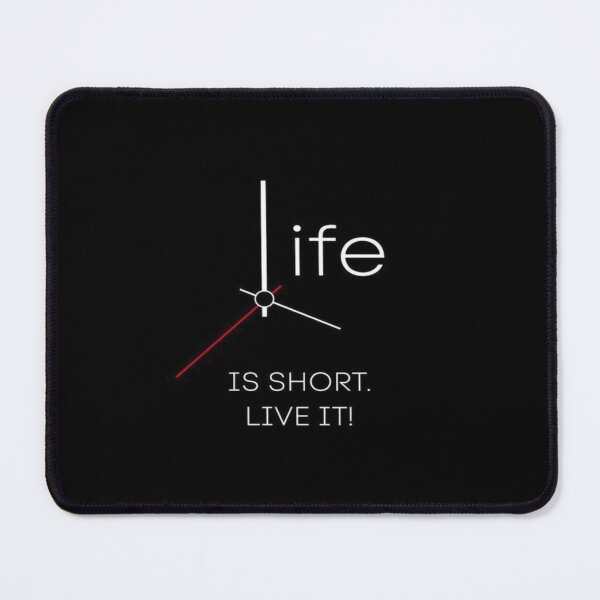 Item preview, life is short live it designed and sold by sbrstore.