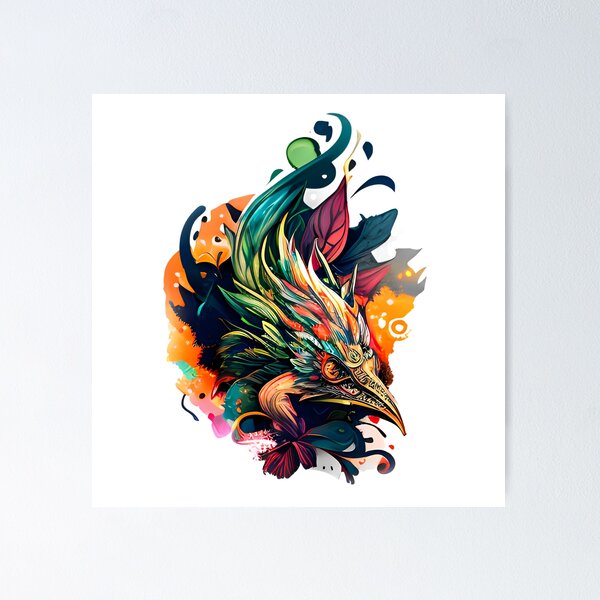 Item preview, Colored Bird designed and sold by Jones-nock.
