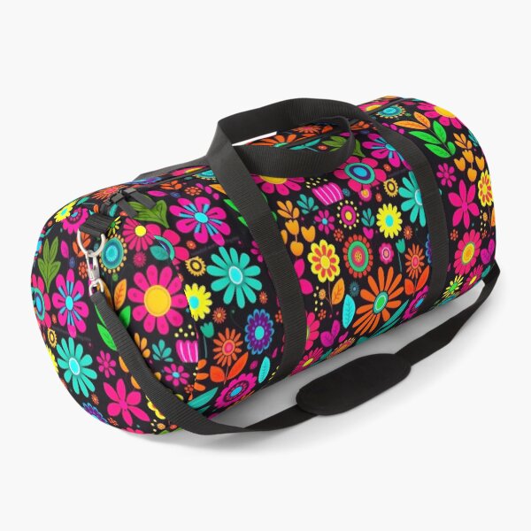 Item preview, flower pattern strong colors designed and sold by kekereketediga.