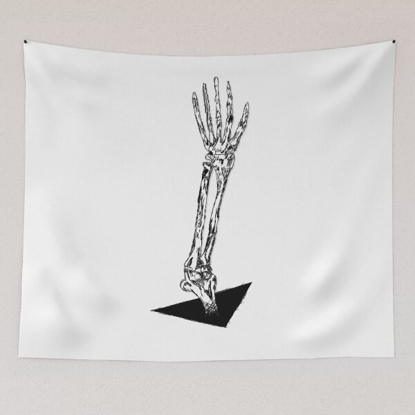 Item preview, Black White Skeleton Arm designed and sold by udesignstudio.