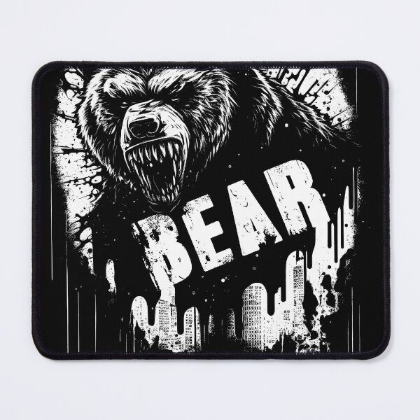 Item preview, The Grizzly Bear's Stand: A Symbol of the Bitcoin Bear Market's Resilience designed and sold by Abili-Tees.
