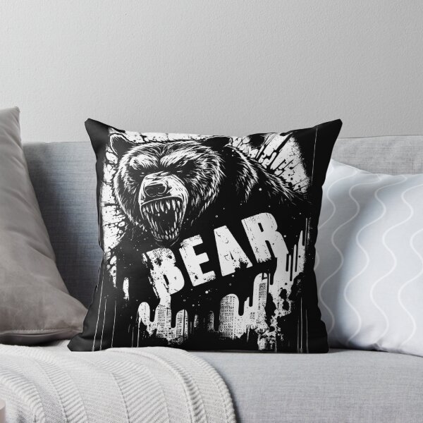 Item preview, The Grizzly Bear's Stand: A Symbol of the Bitcoin Bear Market's Resilience designed and sold by Abili-Tees.