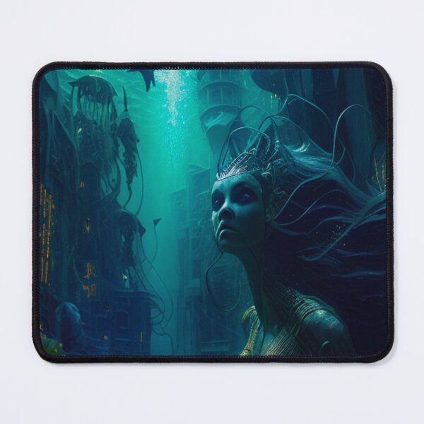 Item preview, Futuristic Mermaid 2 designed and sold by FattoAMano.