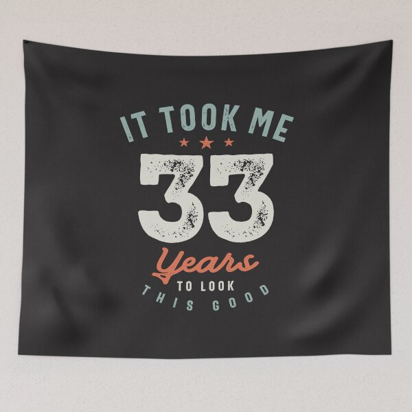 Item preview, 33 Birthday Funny 33 Years Old designed and sold by cidolopez.