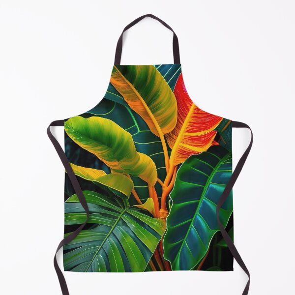 Item preview, Tropical colorful rainforest plants designed and sold by RK - Shop.