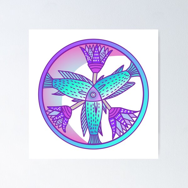 Item preview, Three Fishes Ancient Symbol, Goddess, Hathor designed and sold by Jedi-Artist.
