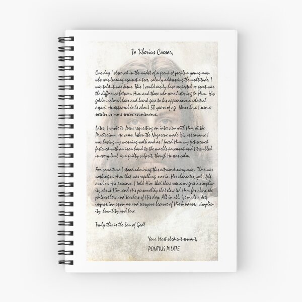 Item preview, Pilate Letter to Caesar Describing Jesus Christ designed and sold by Daniel Hagerman.