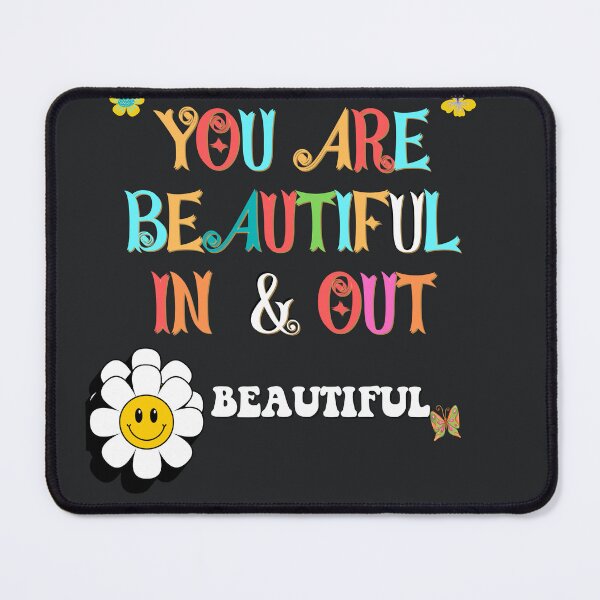 Item preview, You Are Beautiful, In And Out Graphics Text, Creative, Design designed and sold by hopesystem.