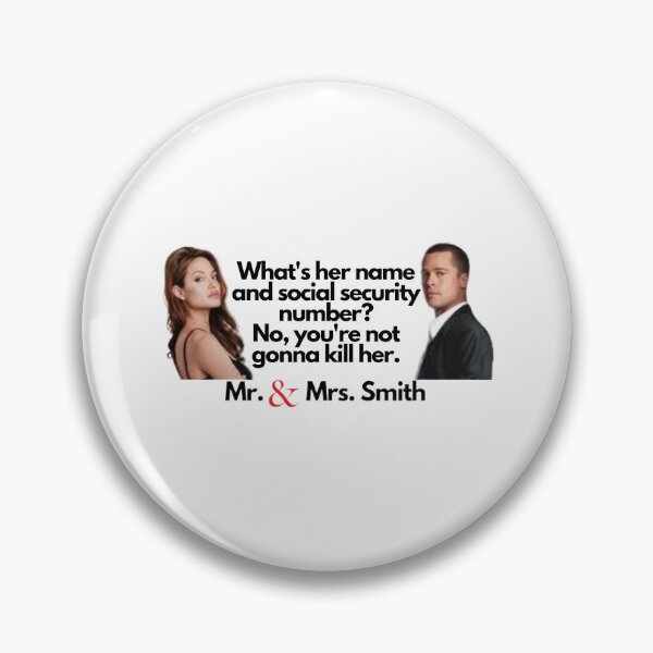 Item preview, Mr. and Mrs. Smith Quote designed and sold by Rileyjoel2003.