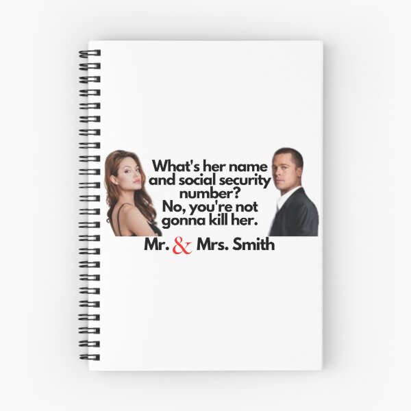 Item preview, Mr. and Mrs. Smith Quote designed and sold by Rileyjoel2003.