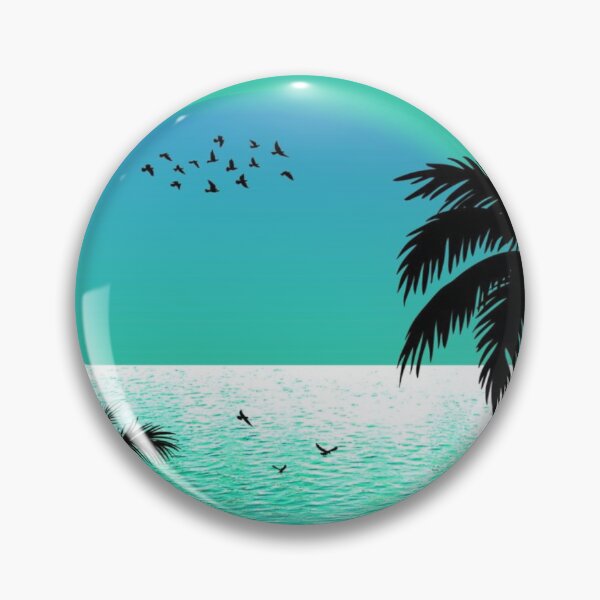 Item preview, Beautiful Tropical Scene Illustration designed and sold by sbrstore.